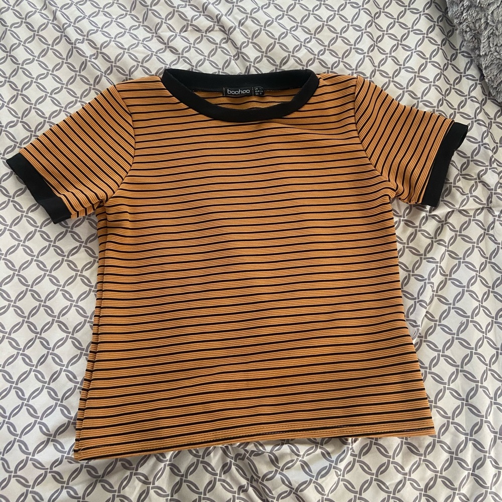 Cute boho crop shirt